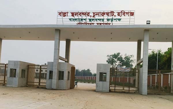 প্রায় দেড় বছরেও চালু হয়নি বাল্লা স্থলবন্দর