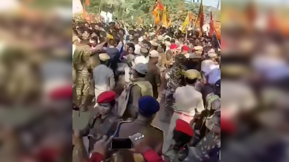 সুতারকান্দি সীমান্ত দিয়ে বাংলাদেশে প্রবেশের চেষ্টা করেছে হিন্দু মঞ্চের কয়েকশ&rsquo; নেতাকর্মীর 