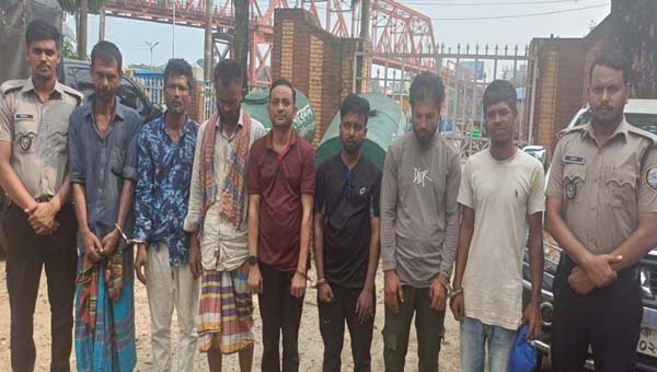 সিলেটে মাদকসেবী ৭ জনের কারাদণ্ড