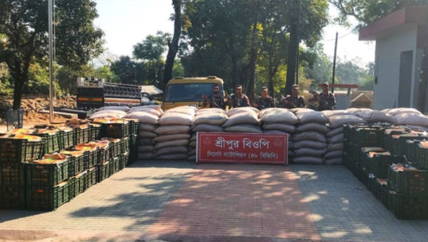 সিলেট সীমান্তে ফের সোয়া কোটি টাকার ভারতীয় পণ্য জব্দ