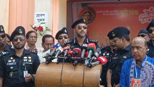দুর্গাপূজার নিরাপত্তায় সিলেটে এসআরবি-৯-এর ৪ শতাধিক সদস্য মোতায়েন