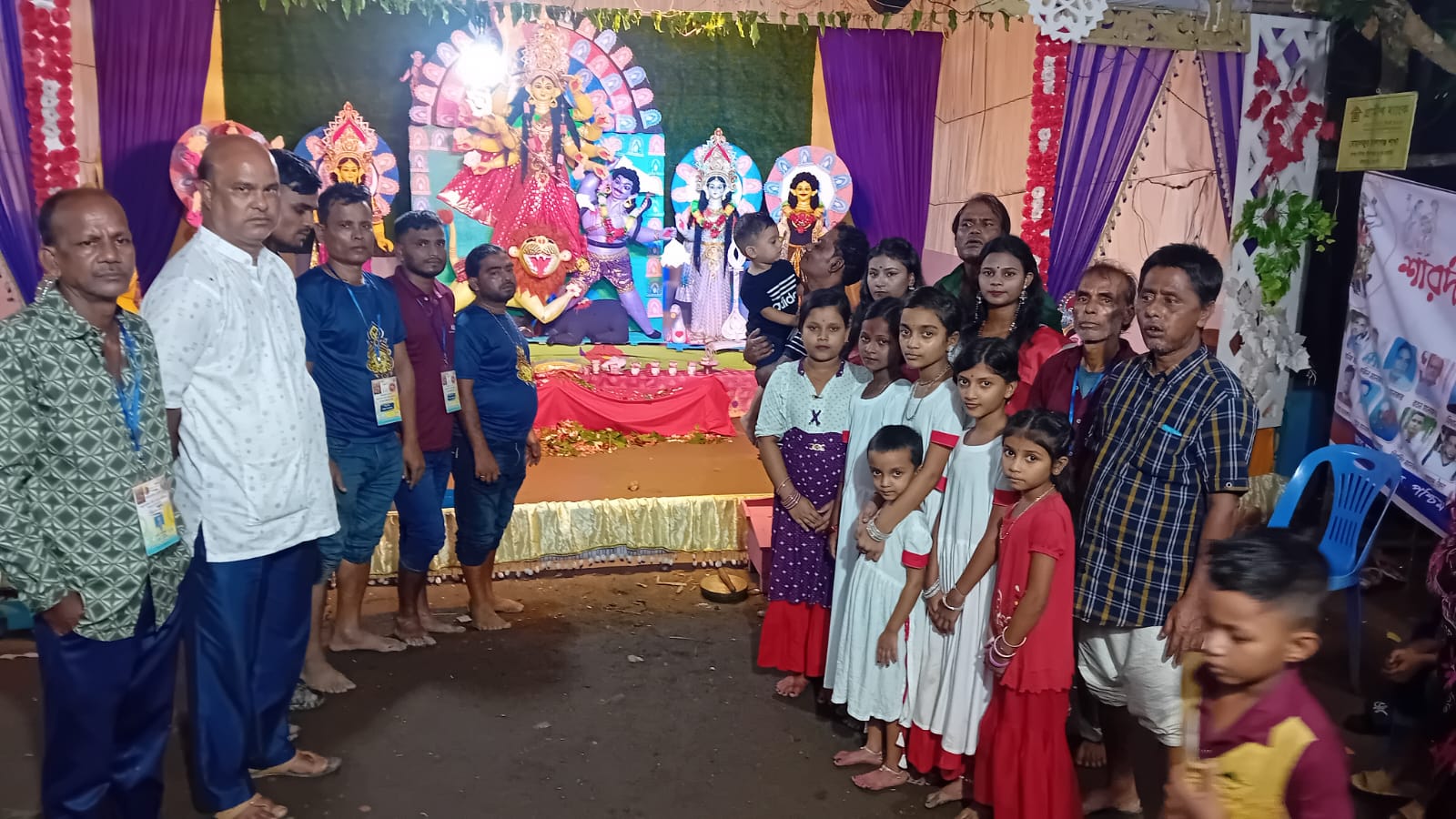 ওসমানীনগরে ১৩ পূজা মণ্ডপে প্রতিমা বিসর্জন