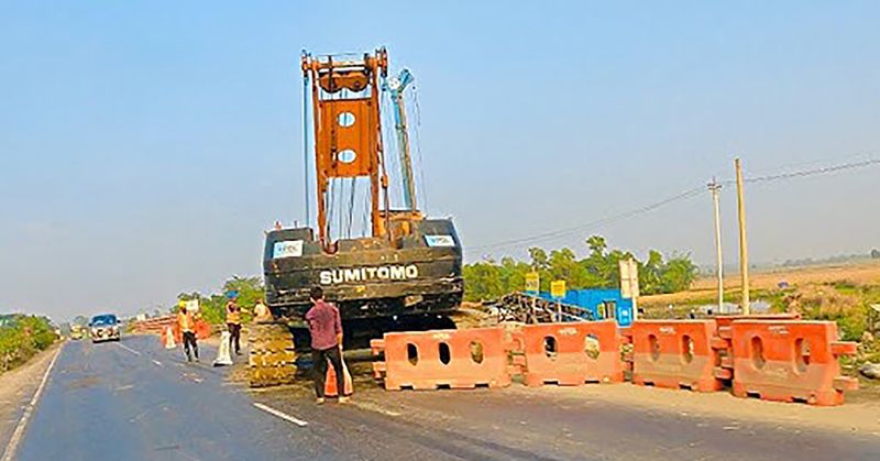 সিলেট-ঢাকা মহাসড়কের বেহাল দশা