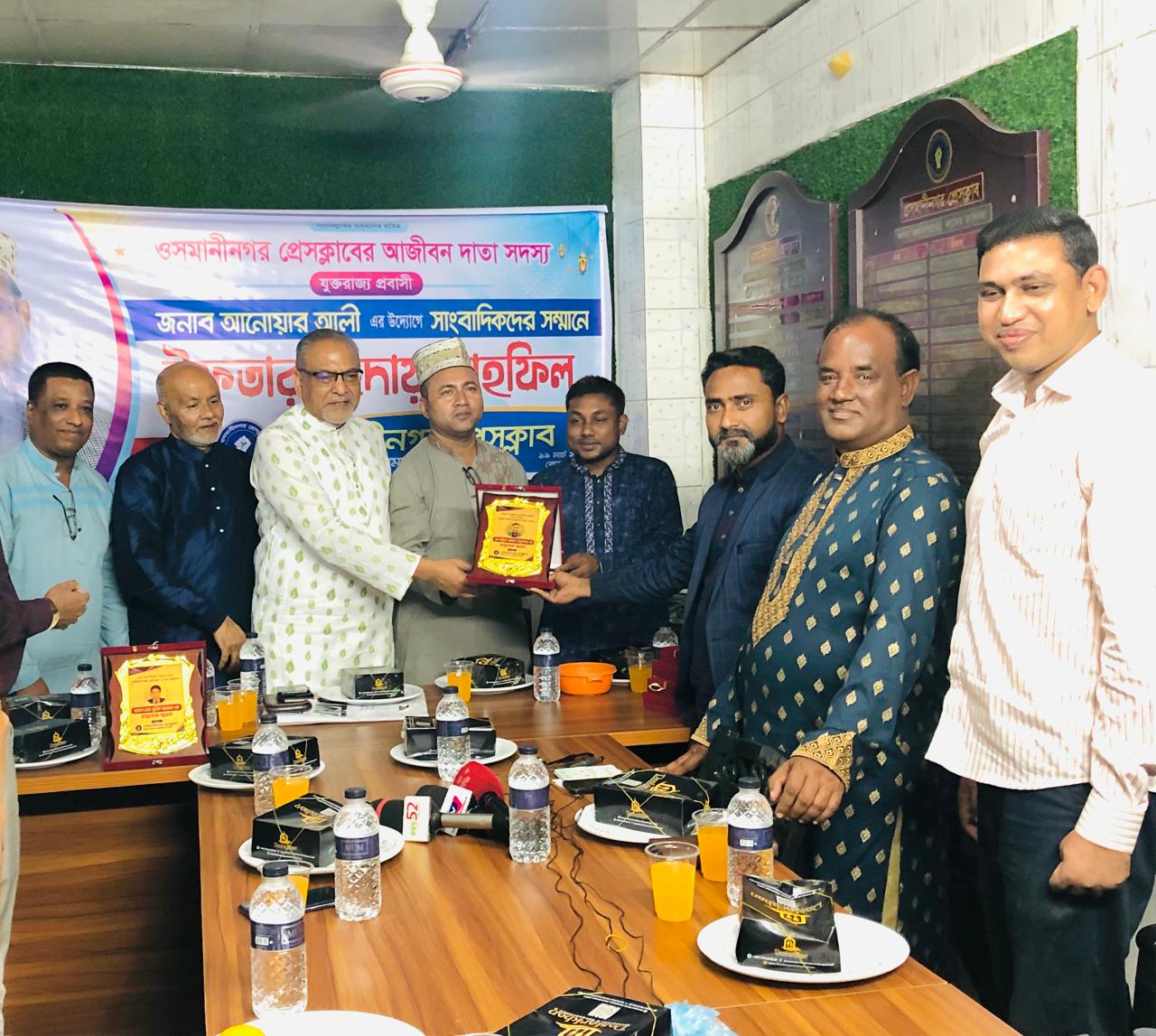 ওসমানীনগর প্রেসক্লাব চাটুকারিতা করে না : নাছির উদ্দিন