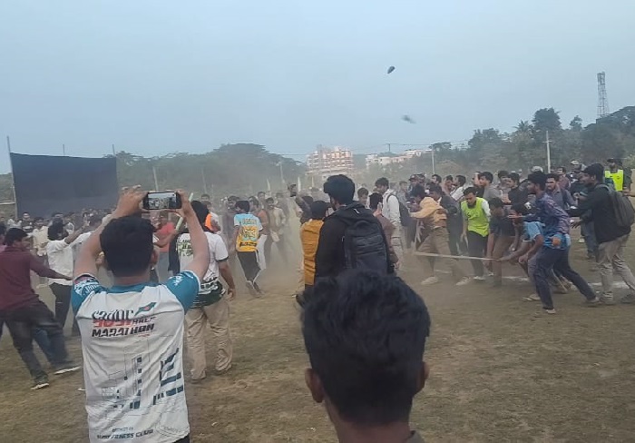 শাবিপ্রবিতে আন্তবিভাগীয় ক্রিকেট ফাইনালে রণক্ষেত্র, শিক্ষকসহ আহত ১৫