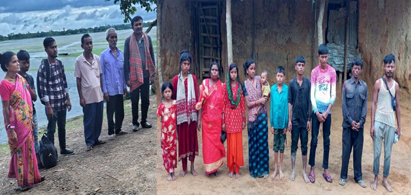 বড়লেখা ও তাহিরপুর সীমান্ত দিয়ে ১৭ জনকে &lsquo;পুশ-ইন&rsquo;