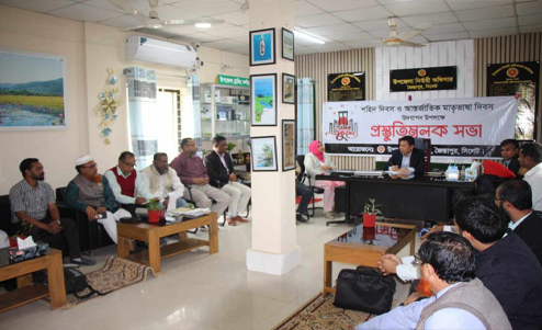 জৈন্তাপুরে শহীদ দিবস ও আন্তর্জাতিক মাতৃভাষা দিবস উদযাপনের প্রস্তুতি সভা অনুষ্ঠিত