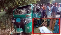  সুনামগঞ্জ-সিলেট সড়কে ট্রাক-সিএনজি সংঘর্ষে বৃদ্ধা নিহত