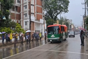 মৌলভীবাজার পৌঁছেছেন প্রধানমন্ত্রী মৌলভীবাজার পৌঁছেছেন প্রধানমন্ত্রী