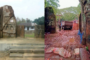 জৈন্তা রাজবাড়িতে মেলা নিয়ে চলছে চরম বিতর্ক
