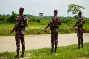 হবিগঞ্জ সীমান্তে সর্বোচ্চ সতর্কতায় ৫৫ ব্যাটালিয়ন বিজিবি