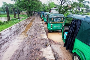 মন্তর গতিতে চলছে বিয়ানীবাজার-চন্দরপুর সড়কের কাজ