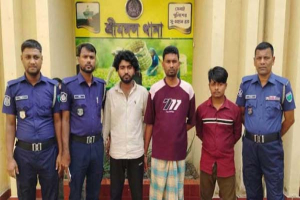 শ্রীমঙ্গলে কিশোরীকে তুলে নিয়ে ধর্ষণের অভিযোগ, এজাহারভুক্ত তিন আসামি গ্রেফতার