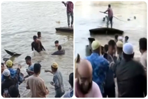 ফরিদ উদ্দিন চৌধুরীর জানাজা থেকে ফেরার পথে নৌকাডুবি