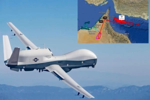 হরমুজে বিধ্বস্ত হলো ২৪ কোটি ডলারের মার্কিন ড্রোন