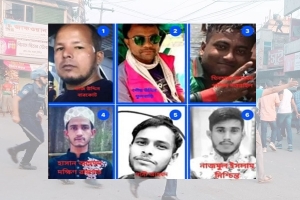 গোলাপগঞ্জে কবর থেকে তোলা হচ্ছে ছয় শহীদের লাশ