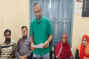 জুড়ীতে মিথ্যা সংবাদের প্রতিবাদে সংবাদ সম্মেলন