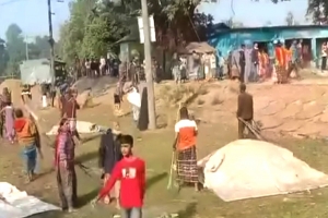 আজমিরীগঞ্জে ফেসবুক লাইভ নিয়ে দফায় দফায় সংঘর্ষ, আহত অর্ধশত