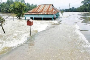 সিলেটে বাড়ছে নদ-নদীর পানি, বন্যার শঙ্কা সিলেটে বাড়ছে নদ-নদীর পানি, বন্যার শঙ্কা