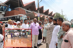 কেন্দ্রীয় বাস টার্মিনাল সড়ক দেখে ক্ষোভ, সংস্কারের নির্দেশ সিসিক প্রশাসক কেন্দ্রীয় বাস টার্মিনাল সড়ক দেখে ক্ষোভ, সংস্কারের নির্দেশ সিসিক প্রশাসক