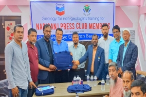 নবীগঞ্জে ৪০জন সাংবাদিককে প্রশিক্ষণ দিলো শেভরন বাংলাদেশ