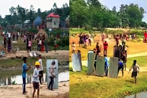 আজমিরীগঞ্জে সমিতির ঘর দখল নিয়ে সংঘর্ষ, আহত অর্ধশতাধিক