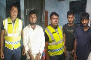 মাধবপুরে সাজাপ্রাপ্ত আসামিসহ গ্রেফতার ৩
