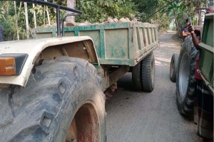 লোভাছড়া কোয়ারীর জব্দকৃত পাথর চুরির হিড়িক