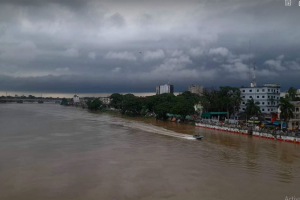 সিলেটে বন্যার পদধ্বনি