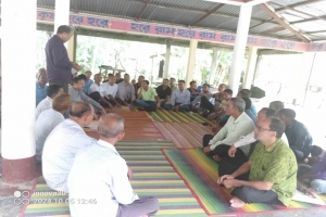 জৈন্তাপুরে শারদীয় দুর্গাপূজা'র প্রস্তুতি সভা অনুষ্টিত