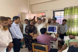 জুড়ী উপজেলা স্বাস্থ্য কমপ্লেক্সে চালু হলো আল্ট্রাসনোগ্রাফি সেবা