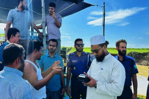 গোয়াইনঘাটে অবৈধ বালু উত্তোলনের বিরুদ্ধে অভিযান, ৪ লিস্টার মেশিন ধ্বংস গোয়াইনঘাটে অবৈধ বালু উত্তোলনের বিরুদ্ধে অভিযান, ৪ লিস্টার মেশিন ধ্বংস