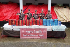 সিলেটে ৭৫ লাখ টাকার ভারতীয় চোরাচালানসহ আটক ১