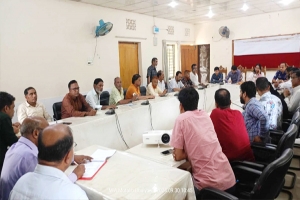 দোয়ারাবাজারে দুর্গাপূজা উপলক্ষে আইনশৃঙ্খলা সভা