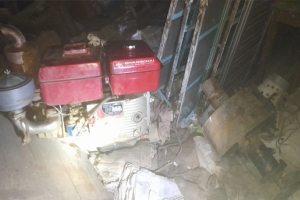 দোয়ারাবাজারে অবৈধভাবে বালু উত্তোলন, ড্রেজার মেশিন জব্দ
