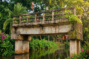 মাধবপুরে ১২ বছর ধরে পরিত্যক্ত ৫০ লাখ টাকার সেতু মাধবপুরে ১২ বছর ধরে পরিত্যক্ত ৫০ লাখ টাকার সেতু