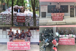 সিলেটে দুই কোটি টাকার দেশি-বিদেশী পণ্য জব্দ