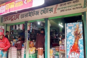 সুনামগঞ্জে পরনের লুঙ্গি দিয়ে প্রহরীকে বেঁধে দোকানে ডাকাতি