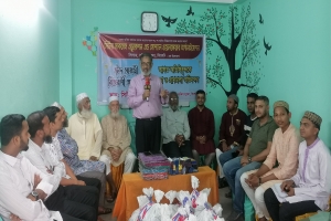 দক্ষিণ সুরমার সিলামে সিউর সাকসেসের ঈদ সামগ্রী বিতরণ
