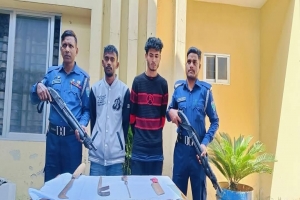 গোলাপগঞ্জে ‘আন্তজেলা ডাকাত দলের’ ২ সদস্য গ্রেপ্তার