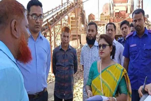 জামালগঞ্জে চার স্টোন ক্রাশারকে সাড়ে তিন লাখ টাকা জরিমানা জামালগঞ্জে চার স্টোন ক্রাশারকে সাড়ে তিন লাখ টাকা জরিমানা